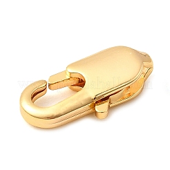Brass Clasps&nbsp;KK-D407-19G-E