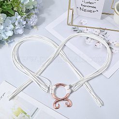Polyester Chain Belts for Women Ladies Dress&nbsp;AJEW-WH20018-51B