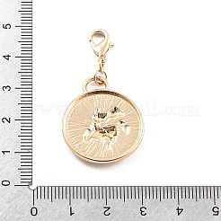 Tarot Alloy Enamel Pendant Decoration&nbsp;LS-HJEW-P021-01B-G