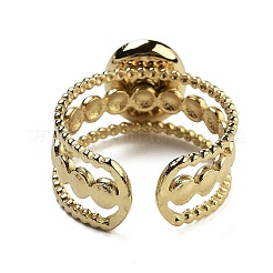 Oval Natural Lapis Lazuli Finger Rings&nbsp;RJEW-N046-06C-G