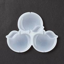 Apple Shape Food Grade Silicone Lollipop Molds&nbsp;DIY-D069-01