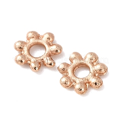 Light Gold Plated Alloy Flower Daisy Spacer Beads&nbsp;PALLOY-E385-04KCG