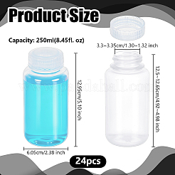 Plastic Wide Mouth Laboratory Reagent Bottles&nbsp;CON-WH0089-195B-01