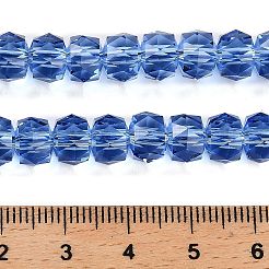 Transparent Glass Beads Strands&nbsp;EGLA-K071-01G