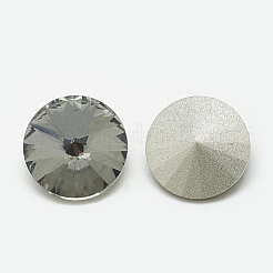 Pointed Back Glass Rhinestone Cabochons&nbsp;RGLA-T086-6mm-03