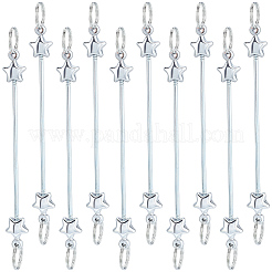 24Pcs Stainless Steel Beadable Keychain Bar for Jewelry Making DIY Crafts&nbsp;KEYC-SC0002-11