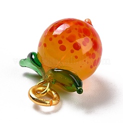 Handmade Lampwork Pendants&nbsp;LAMP-A150-04MG-B