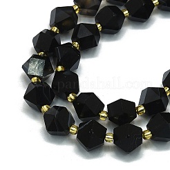 Natural Dyed & Heated Striped Agate Beads Strand&nbsp;G-I376-A09-01