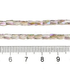 Electroplate Glass Beads Strands&nbsp;GLAA-P068-HR02