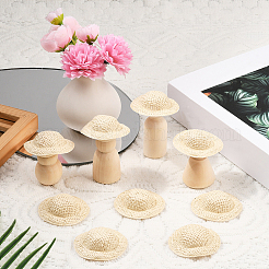 40Pcs Mini Cloth Doll Hats&nbsp;AJEW-SC0031-34C