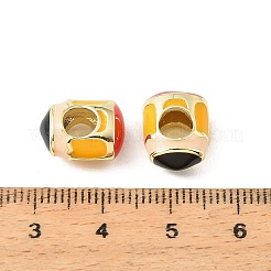 Pencil Brass Enamel European Beads&nbsp;KK-CBA9CBD-20G