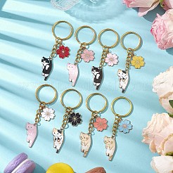 Alloy Enamel Pendants Keychain&nbsp;KEYC-JKC00885