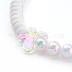 Transparent Acrylic Beaded Mobile Straps&nbsp;HJEW-JM00421