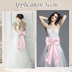 Nylon Detachable Bridal Bowknot for Wedding Dresses&nbsp;DIY-WH20002-630D