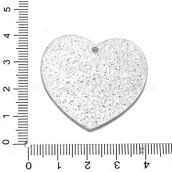 アクリルパーツ  ディスコシリーズ  銀  34.5x37.5x2mm  穴：1.6mm&nbsp;OACR-I016-06A-04