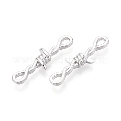 Zinc Alloy Barbed Wire Links Connector Charms&nbsp;TIBE-N016-01P
