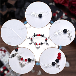 DIY Gothic Bracelets Making Kits&nbsp;DIY-SC0033-64