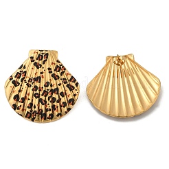 304 Stainless Steel Enamel Stud Earrings&nbsp;EJEW-Z084-15G-01