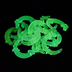Luminous Transparent Acrylic Beads&nbsp;LACR-S001-10