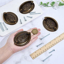 4Pcs Zinc Alloy Drawer Handles&nbsp;FIND-PH0060-25