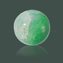 3Strands Crackle Baking Paint Imitation Jade Glass Beads Strands&nbsp;DGLA-LT0001-01A
