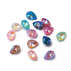 Glass Rhinestone Cabochons&nbsp;RGLA-L024-E01-MI