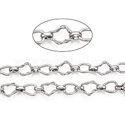 Alloy Teardrop with Twining Chains&nbsp;LCHA-T001-12P