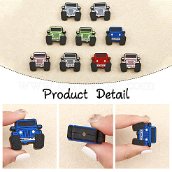 12Pcs 6 Colors Food Grade Eco-Friendly Silicone Beads&nbsp;SIL-CA0001-81