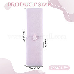 Velvet Jewelry Packing Boxes for Necklaces&nbsp;CON-WH0085-226B-02