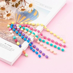 Handmade Polymer Clay Beaded Chain&nbsp;AJEW-JB00926