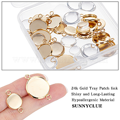 DIY Flat Round Link Making Kit&nbsp;DIY-SC0018-09