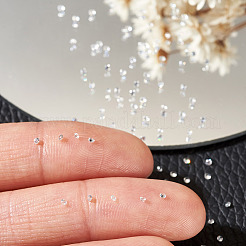 500Pcs Diamond Shape Grade AAA Cubic Zirconia Cabochons&nbsp;ZIRC-TADJ0001-01G