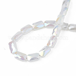 Electroplate Glass Beads Strands&nbsp;X-EGLA-N002-25-E02