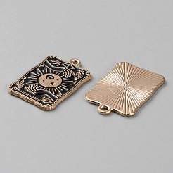 Zinc Alloy Enamel Pendant&nbsp;ENAM-WH0061-48H