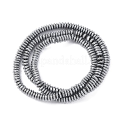 Electroplated Non-magnetic Hematite Beads Strands&nbsp;G-P571-B01-01E