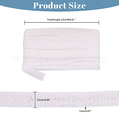 Polyester Tassel Fringe Trimming&nbsp;OCOR-WH0090-006B