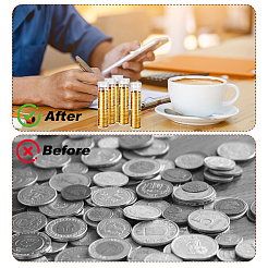 50Pcs Plastic Coin Storage Box&nbsp;AJEW-GA0010-08