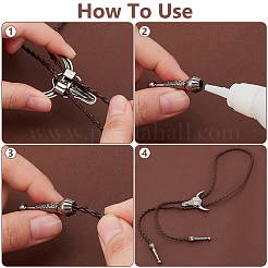 Alloy Bolo Tie Slide Clasps&nbsp;DIY-PH0022-64