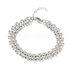 9.5MM 304 Stainless Steel Panther Chains Bracelets for Man and Women&nbsp;SA-CBAB767-14P