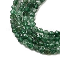 Natural Green Strawberry Quartz Beads Strands&nbsp;G-D340-A03-3mm
