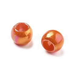 UV Plating Rainbow Iridescent Acrylic Beads&nbsp;LS-PACR-D300-01D