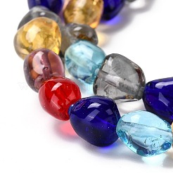 Handmade Lampwork Beads Strands&nbsp;LAMP-I022-27D