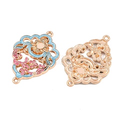 Alloy Enamel Cabochon Connector Settings&nbsp;AL-CBA8479-04KCG