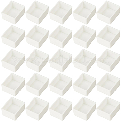 50Pcs Plastic Empty Watercolor Paint Pans&nbsp;AJEW-GF0014-20