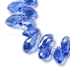 Transparent Facted Glass Beads&nbsp;GLAA-WH0031-58G