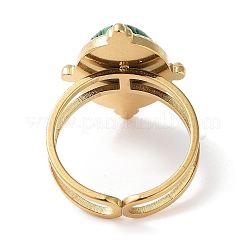 Ion Plating(IP) 304 Stainless Steel Ring&nbsp;RJEW-B059-06G-02