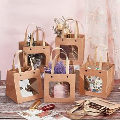 Craft Paper Handbags&nbsp;CARB-WH0018-03A