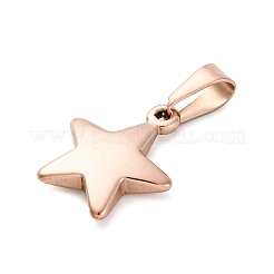 Ion Plating(IP) 304 Stainless Steel Pendants&nbsp;STAS-I135-25RG