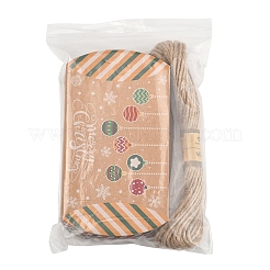 24Pcs 12 Styles Christmas Theme Cardboard Candy Pillow Boxes&nbsp;CON-FS0001-12