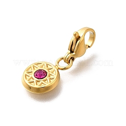 304 Stainless Steel Pendants Decoration&nbsp;STAS-R159-60G-05